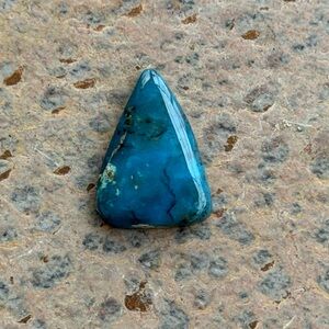 Boulder Opal Blue Teardrop Loose Gemstone 3.71 carats.